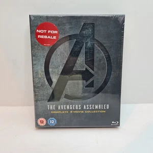 The Avengers Assembled Complete 4 Blu-Ray Movie Collection Boxset New Sealed - Picture 1 of 5