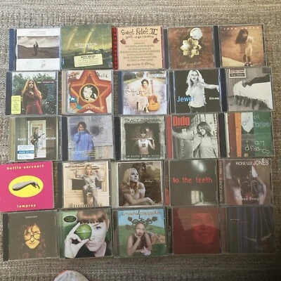 ANI DIFRANCO LIZ PHAIR TRACY BONHAM VEGA RICKIE LEE INDIE FEMALE LOT 25 CD EX CD Foto 1 de 4