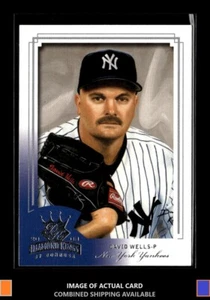 2003 Donruss Diamond Kings #47 David Wells Samples Silver New York Yankees - Picture 1 of 2