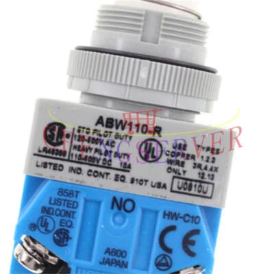 1PCS NEW IDEC ABW110-R ABW110R button switch - Image 1 of 4
