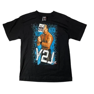 2007 Chris Jericho Y2J WWE Wrestling Full Color Shirt Y2K Kids Medium NOS - Bild 1 von 5