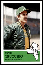 1983 Fritsch Madison Muskies 30 Frank Trucchio Madison Muskies Baseball Card