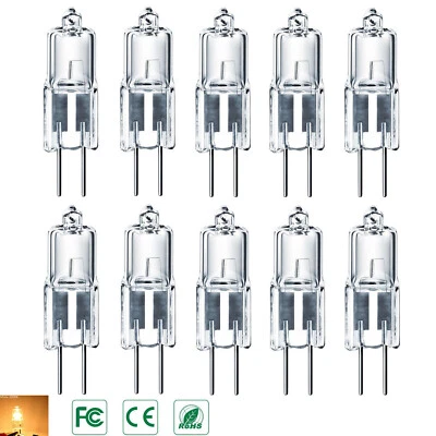 G4 Alogena Lampadina 5W 10W 20W Bianco caldo 12V filamento lights Energetico NEW - Image 1 of 4
