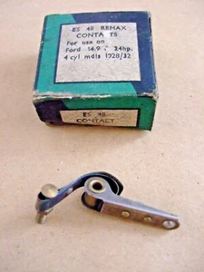 Ford 14 24hp 1928 1929 1930 1931 1932 Remax ES48 Contact set Vintage - Picture 1 of 4