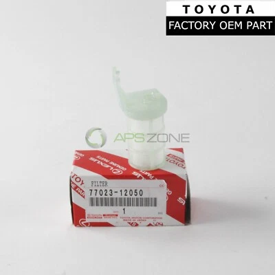 FILTRO DE COMBUSTIBLE TRASERO ORIGINAL TOYOTA 4RUNNER COROLLA CORONA SUBCONJUNTO OEM 77023-12050 Foto 1 de 4