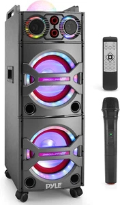 Portable Bluetooth Speaker System 2000W Active Powered Outdoor wireless karaoke - Picture 1 of 7