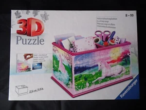 Ravensburger 3D Puzzle Storage Box "Unicorn" by Michaela Rasch 8+ yrs Complete - Picture 1 of 10