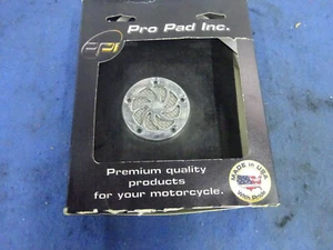 Harley Davidson BT Rpl USA TWIN CAM 8-BLADE Chrome Accent Point Cover Plate - Picture 1 of 4