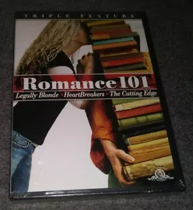 Romance 101 Triple Feature DVD Cutting Edge/Heartbreakers/Legally Blonde - NEW - Picture 1 of 3