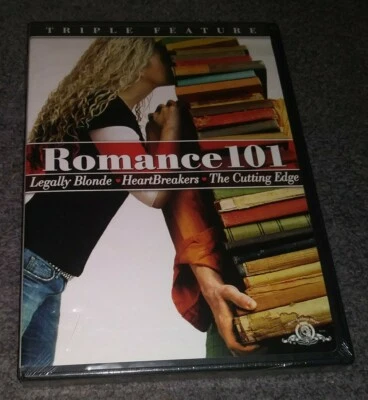 Romance 101 Triple Feature DVD Cutting Edge/Heartbreakers/Legally Blonde - NEW - Image 1 of 3
