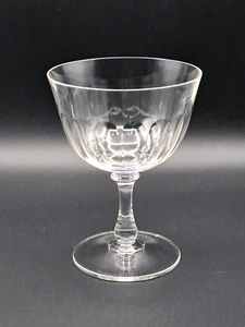 Vintage Nachtmann German Crystal Wine Glass Water Goblet - 4.5" W x 6" T - Picture 1 of 4