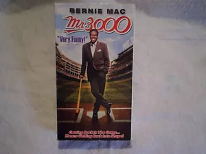 MR.3000 BASEBALL VHS MOVIE,Bernie Mac,Angela Bassett,paul sorvino,chris noth - Foto 1 di 5