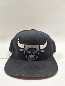MITCHELL & NESS NBA CAT EYES SNAPBACK CHICAGO BULLS CAP HAT - Picture 1 of 7