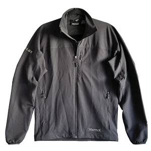 Marmot M3 Jacket Men’s S Black Tempo Full Zip Soft Shell Stretch 98260 Roblox - Picture 1 of 12