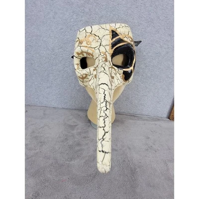 Máscara de Doctor de la Peste Disfraz Accesorio Halloween Pájaro Pico Venecia Foto 1 de 4