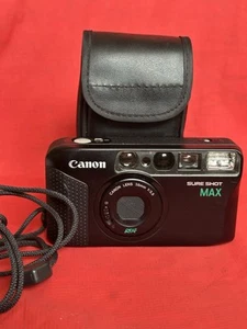 Canon Sure Shot MAX Date Point & Shoot fotocamera pellicola 35mm testata e funzionante - Foto 1 di 10