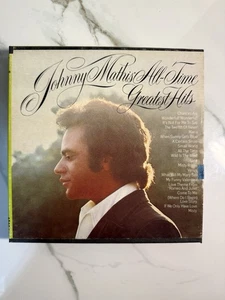 Johnny Mathis Greatest Hits 4-Track 3-3/4 ips REEL-TO-REEL - Foto 1 di 3