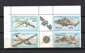 Italien 1983 Satz Luftfahrt/Flugzeug Briefmarken (Michel 1834/37) schön postfrisch - Bild 1 von 1