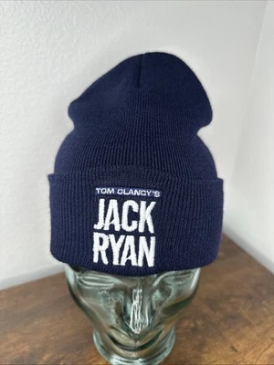 Tom Clancy's Jack Ryan Gorro Amazon Prime Video Azul Marino Tejido Gorra Puño Sombrero TV Promo Foto 1 de 4