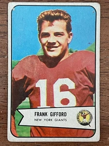 1954 Bowman Frank Gifford #55 (F-G) (siehe Beschreibung) - Bild 1 von 10