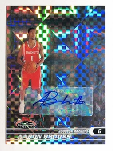 2007-08 Stadium Club Chrome Rookie X-Fractors Autographs #126 Aaron Brooks C - Picture 1 of 2