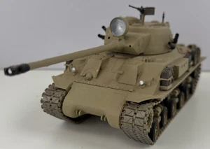 Tamiya M51 carro medio israeliano Super Sherman costruito e dipinto modello da esposizione - Foto 1 di 17