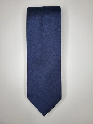 Corbata APT.9 / Azul oscuro sólido / 100% poliéster / L-58 pulgadas y W-2,5 pulgadas Foto 1 de 4