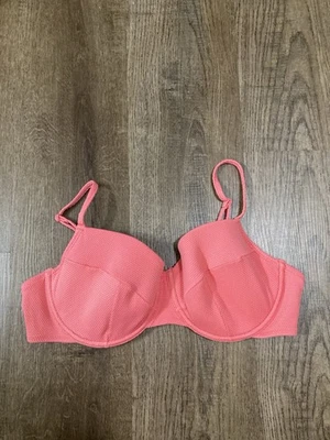 Old Navy Coral Swim Bikini Top Underwired Size Women’s Xl  - Image 1 of 4