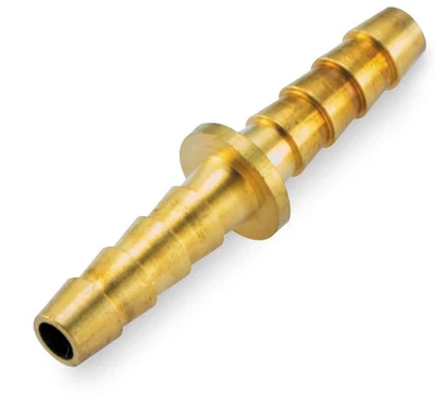 Helix Racing Products In-Line Hose Splicer - 1/4in. ID - Solid Brass Motorcycle - Image 1 of 4