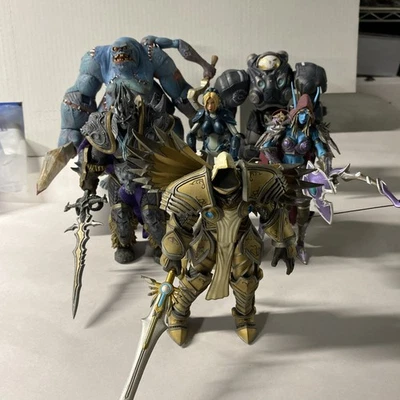 Lote de 6 figuras NECA Heroes of the Storm en buen estado Foto 1 de 4