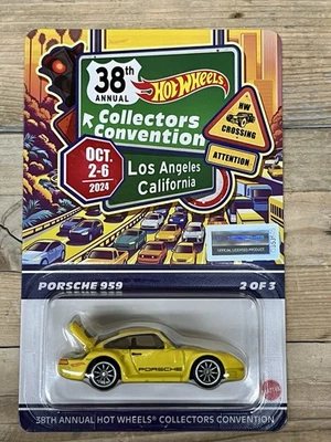 2024 Hot Wheels 38ª Convención de Los Ángeles, CA Porsche 959 #5488/6200 Foto 1 de 4