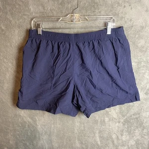 Columbia pantaloncino da bagno uomo grande blu navy foderato in rete tasche - Foto 1 di 6