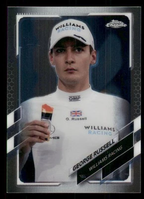2021 Topps Chrome Formula 1 #35 George Russell - Image 1 of 2