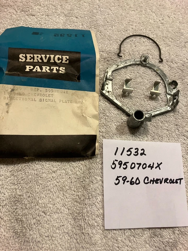 Chevrolet 1959-1960 auto y camioneta C-10/30 kit de placa de señal de giro/cámara #5950704 Foto 1 de 1