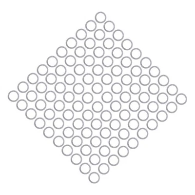 100pcs Fit For Mazda Kia Hyundai 9956-41-400 Aluminum Oil Drain Plug Gaskets A3 - Image 1 of 4