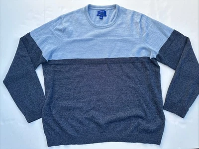 APT. 9 - WOMEN'S BLUE LONG SLEEVE LIGHTWEIGHT ACRYLIC & WOOL SWEATER - SIZE XXL - Image 1 of 4