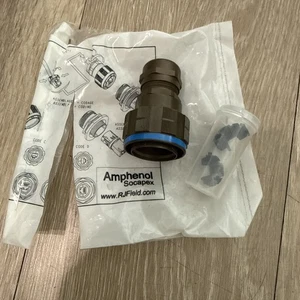Amphenol Socapex RJFTV6MG Housing for Cordset Modular Connector NEW - Picture 1 of 3