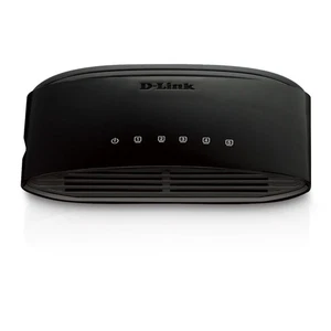 D-Link DES-1005 5-Port Fast Ethernet Unmanaged Desktop Switch, Hub, Internet Spl - Picture 1 of 6