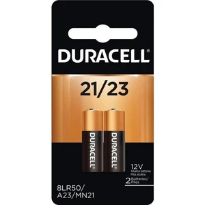 Duracell 12 Volt Alkaline Alarm Remote Battery MN21 / A23 2 Pack - Picture 1 of 1