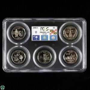 2000-S Statehood Quarters Set PROOF PCGS PR69DCAM - Picture 1 of 2