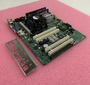 Supermicro X7SBE Motherboard Intel Xeon X3360 2.5GHz 2GB RAM w/ Shield - Picture 1 of 10