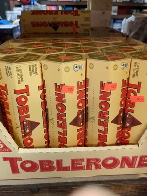 Toblerone Swiss Milk Chocolate Honey Almond Nougat  6 3.5oz Bars Best by Sep 25 - Image 1 of 4