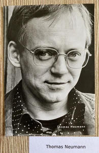 Thomas Neumann, Starfoto, Autogramm rückseitig, DEFA-Schauspieler DDR-Fernsehen* - Bild 1 von 3
