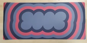 OMNITYPE Deskpad DeskMat Hypno Red Design 4mm 900 x 400mm NEW - Picture 1 of 3