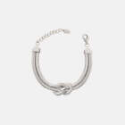 Elegant Titanium Steel Knot Bracelet