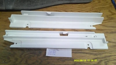 2301289, 2301290 Whirlpool geladeira freezer prateleira corrediças par - Imagem 1 de 4