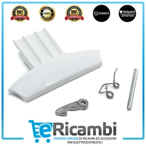 Maniglia Chiusura Oblò Lavatrice Hotpoint Ariston Indesit C00259409 Originale - Foto 1 di 3