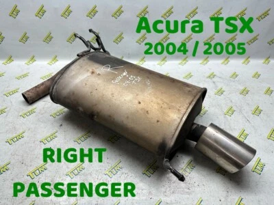 04 05 Silenciador de Escape Acura TSX PASSAGEIRO DIREITO 2004 2005 Base OEM - Imagem 1 de 3