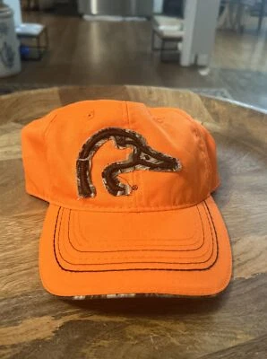 Винтажные утки неограниченное шляпа на открытом воздухе шляпа Blaze оранжевый регулируемый - Изображение 1 из 4