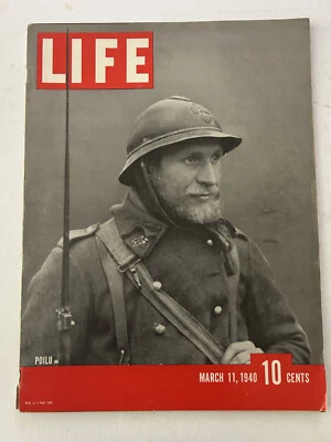 Life Magazine March 11, 1940, Vivien Leigh: "Gone With the Wind" Award, Finland - Image 1 of 4